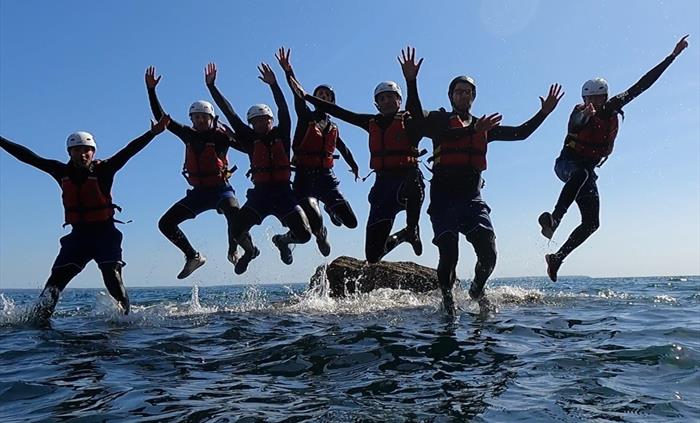 Coasteering in St Davids Pembrokeshire